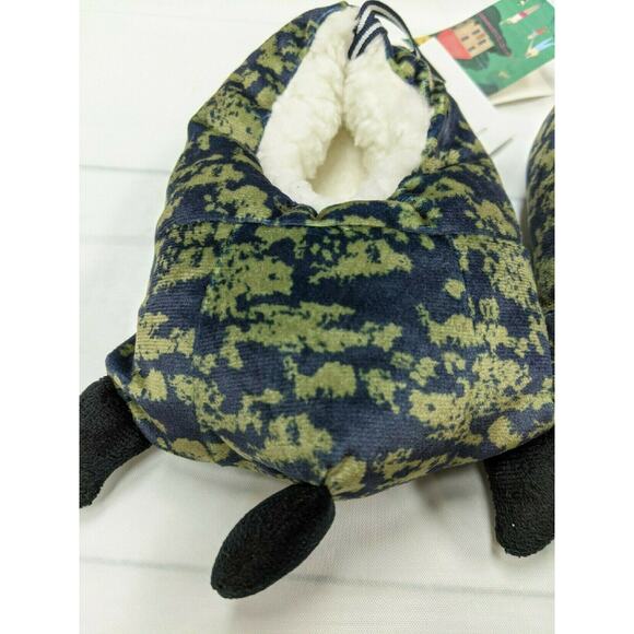 Joules Youth Size XS (9-10 Toddler) Dinosaur Feet Slipper - Picture 3 of 5